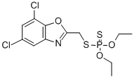 CAS#: 16759-59-4， (5,7-Dichlorobenzooxazol-2-Yl)Methylsulfanyl-Diethoxy-Sulfanylidene-Phosphorane