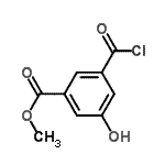 CAS#: 167630-01-5， Methyl 3-(Chlorocarbonyl)-5-Hydroxybenzoate