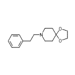 CAS#: 16771-89-4， 8-(2-Phenylethyl)-1,4-Dioxa-8-Azaspiro[4.5]Decane