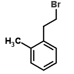 结构式 CAS# 16793-90-1, 1-(2-溴乙基)-2-甲基苯