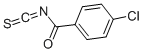 structure of CAS# 16794-67-5, 4-Chloro-Benzoyl Isothiocyanate;(4-Chlorophenyl)-Isothiocyanatomethanone;(4-Chlorophenyl)-Isothiocyanato-Methanone;Nsc29260
