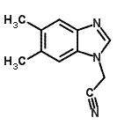 CAS#: 167980-30-5， (5,6-Dimethyl-1H-Benzimidazol-1-Yl)Acetonitrile