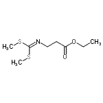 CAS#: 168140-60-1， Ethyl N-[Bis(Methylsulfanyl)Methylene]-beta-Alaninate