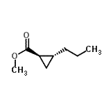 CAS#: 168141-72-8， Methyl (1R,2R)-2-Propylcyclopropanecarboxylate