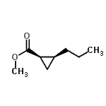 CAS#: 168141-73-9， Methyl (1R,2S)-2-Propylcyclopropanecarboxylate