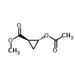CAS#: 168141-88-6， Methyl (1R,2R)-2-Acetoxycyclopropanecarboxylate