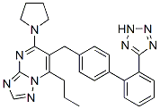 CAS#: 168152-86-1， 7-Propyl-5-Pyrrolidin-1-Yl-6-[[4-[2-(2H-Tetrazol-5-Yl)Phenyl]Phenyl]Methyl]-[1,2,4]Triazolo[1,5-a]Pyrimidine