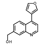 CAS#: 168154-44-7， [4-(3-Furyl)-7-Quinolinyl]Methanol