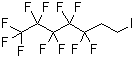 structure of CAS# 1682-31-1, 1,1,1,2,2,3,3,4,4,5,5-Undecafluoro-7-Iodo-Heptane;1,1,1,2,2,3,3,4,4,5,5-Undecafluoro-7-Iodo-Heptane;Heptane, 1,1,1,2,2,3,3,4,4,5,5-Undecafluoro-7-Iodo-