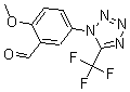 CAS#: 168267-11-6， 2-Methoxy-5-[5-(Trifluoromethyl)-1H-Tetrazol-1-Yl]-Benzaldehyde