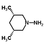 CAS#: 168272-95-5， (3R,5S)-3,5-Dimethyl-1-Piperidinamine