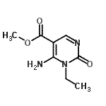 CAS#: 168428-15-7， Methyl 6-Amino-1-Ethyl-2-Oxo-1,2-Dihydro-5-Pyrimidinecarboxylate