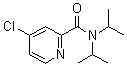 structure of CAS# 168428-76-0, 4-Chloro-N,N-Bis(1-Methylethyl)-2-Pyridinecarboxamide;4-Chloro-N,N-Bis(Propan-2-Yl)Pyridine-2-Carboxamide;4-CHLORO-N-DIISOPROPYL-PYRIDINE-2-CARBOXAMIDE;4-CHLORO-N,N-DIISOPROPYLPICOLINAMIDE