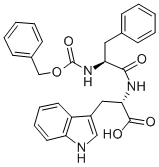 CAS#: 16856-28-3， 2-[[2-(Benzyloxycarbonylamino)-3-phenyl-propanoyl]amino]-3-(1H-indol-3-yl)propionic acid