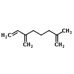 CAS#: 1686-30-2， 2-Methyl-6-Methylene-1,7-Octadiene