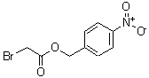 structure of CAS# 16869-24-2, 4-Nitrobenzyl Bromoacetate;4-Nitrobenzylbromoacetate;Bromoacetic acid 4-nitrobenzyl ester;680397_ALDRICH