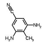 CAS#: 168770-41-0， 3,5-Diamino-4-Methyl-Benzonitrile