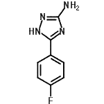 CAS#: 168893-35-4， 5-(4-Fluorophenyl)-1H-1,2,4-Triazol-3-Amine