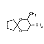 CAS#: 16897-84-0， (7R,8R)-7,8-Dimethyl-6,10-Dioxaspiro[4.5]Decane