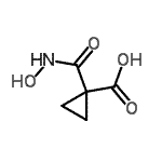 CAS#: 168982-26-1， 1-(Hydroxycarbamoyl)Cyclopropanecarboxylic Acid