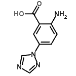 CAS#: 169045-02-7， 2-Amino-5-(1H-1,2,4-Triazol-1-Yl)Benzoic Acid