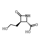 CAS#: 169061-45-4， (2S,3R)-3-(2-Hydroxyethyl)-4-Oxo-2-Azetidinecarboxylic Acid