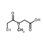 CAS 登录号：169318-35-8， N-甲基-N-(巯基乙酰基)甘氨酸