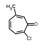 CAS#: 16939-67-6， 2-Chloro-6-Methyl-2,4,6-Cycloheptatrien-1-One