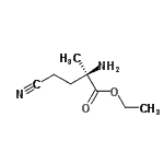 CAS 登录号：169390-29-8， 乙基2-甲基-5-次氮基-D-正缬氨酸酯