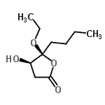 CAS#: 169396-13-8， (4R,5S)-5-Butyl-5-Ethoxy-4-Hydroxydihydro-2(3H)-Furanone