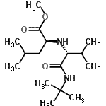 CAS#: 169453-37-6， Methyl N-{(2R)-3-Methyl-1-[(2-Methyl-2-Propanyl)Amino]-1-Oxo-2-Butanyl}-L-Leucinate