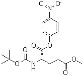 CAS#: 16947-07-2， 5-Methyl 1-(4-Nitrophenyl) N-{[(2-Methyl-2-Propanyl)Oxy]Carbonyl}Glutamate