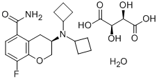 CAS#: 169758-66-1， (3R)-3-(Di(Cyclobutyl)Amino)-8-Fluorochroman-5-Carboxamide