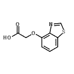 CAS#: 169760-57-0， (1,3-Benzothiazol-4-Yloxy)Acetic Acid