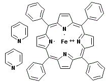 CAS#: 16999-25-0， Bis(Pyridine)(Tetraphenylporphinato)Iron(II)