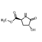 CAS#: 170012-71-2， Methyl (4R)-4-Hydroxy-5-Oxo-L-Prolinate