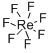 structure of CAS# 17029-21-9, Rhenium Heptafluoride;Ref7;Rhenium Heptafluoride