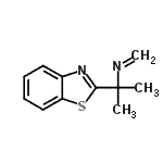 CAS#: 170438-27-4， N-[2-(1,3-Benzothiazol-2-Yl)-2-Propanyl]Methanimine