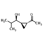 CAS#: 170552-90-6， 1-[(1R,2R)-2-[(1R)-1-Hydroxy-2-Methyl-Propyl]Cyclopropyl]Ethanone