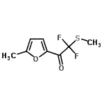 CAS#: 170654-37-2， 2,2-Difluoro-1-(5-Methyl-2-Furyl)-2-(Methylsulfanyl)Ethanone