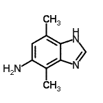 CAS#: 170918-30-6， 4,7-Dimethyl-1H-Benzimidazol-5-Amine