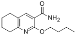 CAS#: 171011-09-9， 2-Butoxy-5,6,7,8-Tetrahydroquinoline-3-Carboxamide