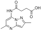 CAS#: 171088-81-6， 4-[(2,5-Dimethylpyrazolo[5,1-b]Pyrimidin-7-Yl)Amino]-4-Oxobutanoic Acid