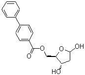 CAS#: 17117-72-5， 5-O-(4-Biphenylylcarbonyl)-2-Deoxy-D-Erythro-Pentofuranose