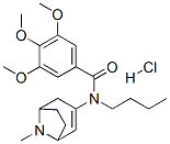 CAS#: 171261-21-5， N-Butyl-3,4,5-trimethoxy-N-(8-methyl-8-azabicyclo[3.2.1]oct-3-en-3-yl)benzamide hydrochloride