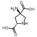 CAS#: 171336-79-1， (2S,4R)-4-Amino-2,4-Pyrrolidinedicarboxylic Acid
