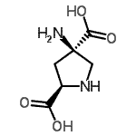 CAS#: 171336-81-5， (2R,4R)-4-Amino-2,4-Pyrrolidinedicarboxylic Acid