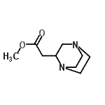 CAS#: 171351-26-1， Methyl 1,4-Diazabicyclo[2.2.2]Oct-2-Ylacetate