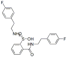 CAS#: 171359-19-6， 4-Fluorobenzeneethanamine 2-(((2-(4-fluorophenyl)ethyl)amino)carbonyl)benzenesulfinate