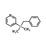 CAS#: 171497-80-6， 3-[Benzyl(Dimethyl)Silyl]Pyridine